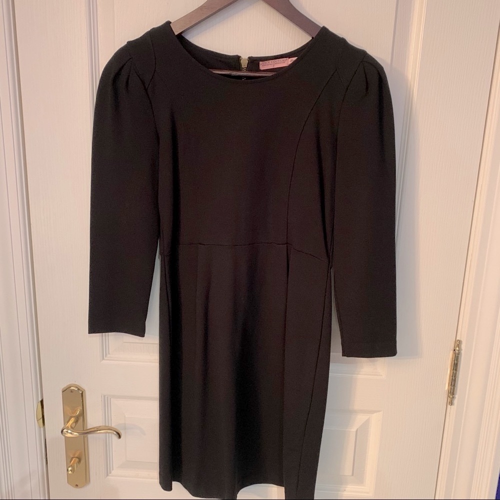 Juicy Couture long sleeve black dress